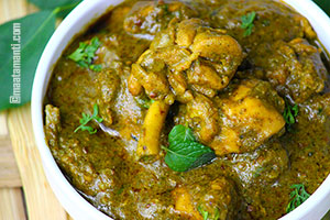 karivepaku chicken curry
