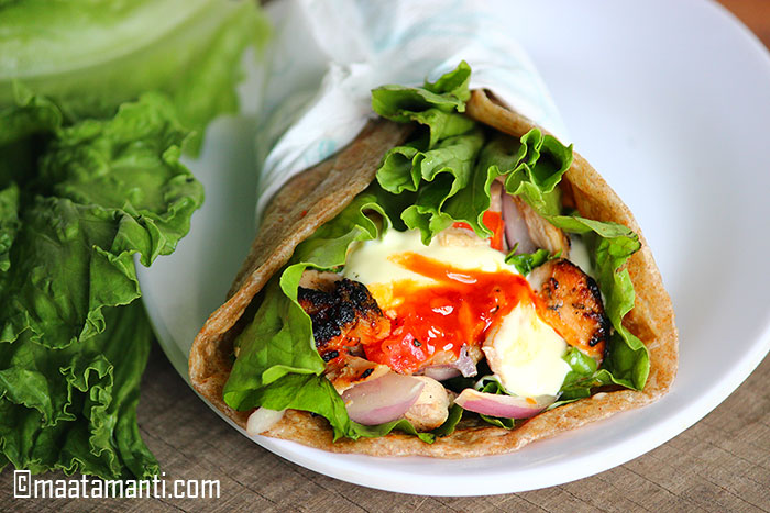 chicken shawarma telugu recipe