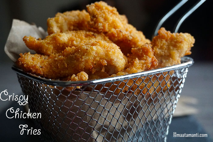 crispy chicken fries telugu recipe